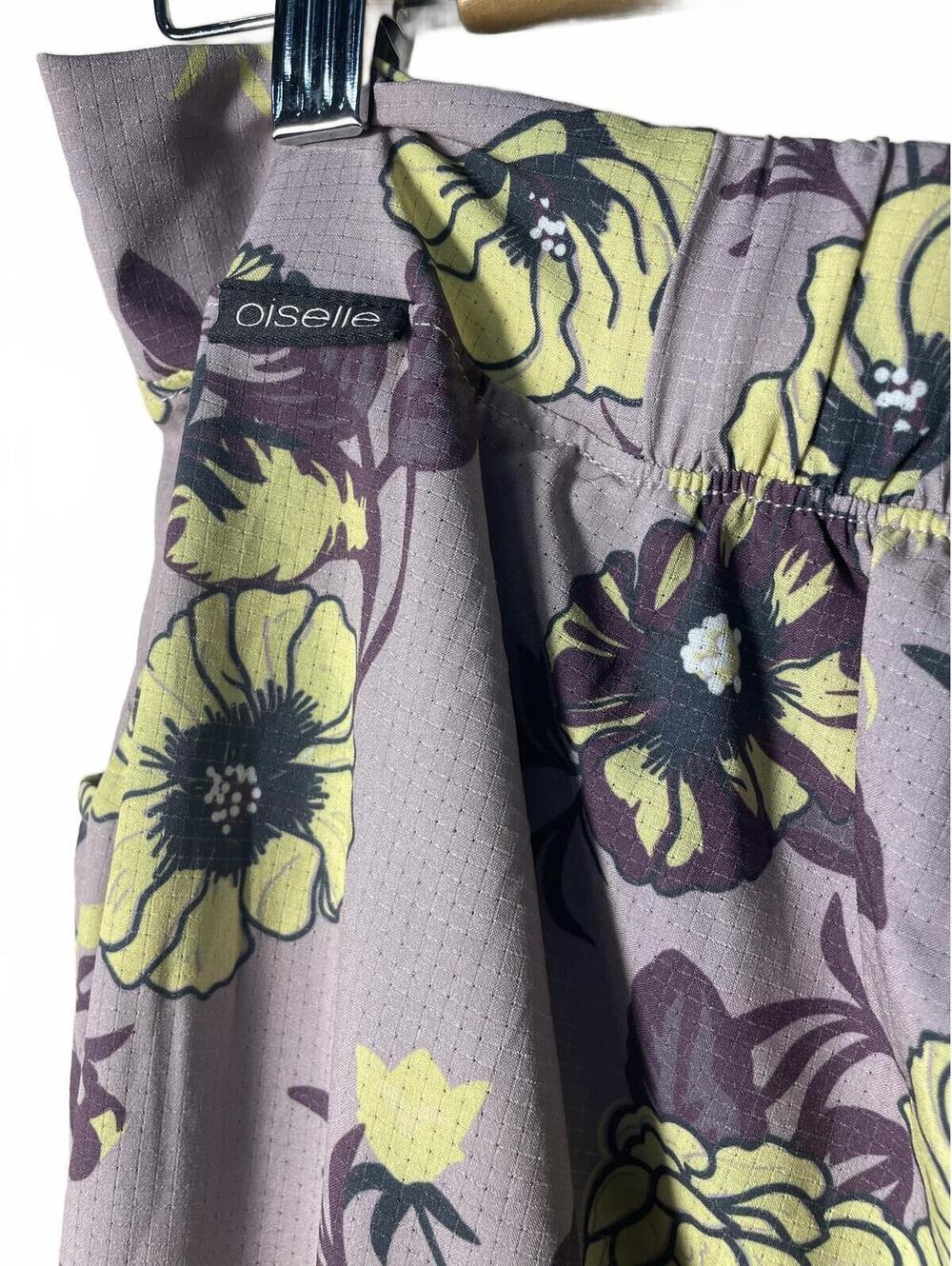 Oiselle Jogger Pants Womens Size XL Purple Benjamina Floral Relaxed Athletic New - Picture 5 of 9